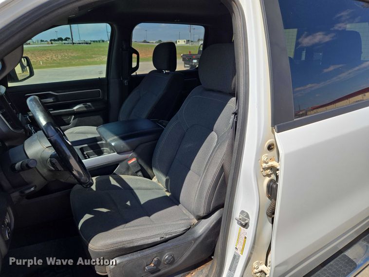 image for item EU3764 2019 RAM 1500 Crew Cab pickup truck