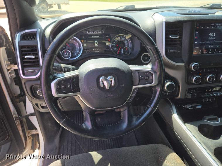 image for item EU3764 2019 RAM 1500 Crew Cab pickup truck