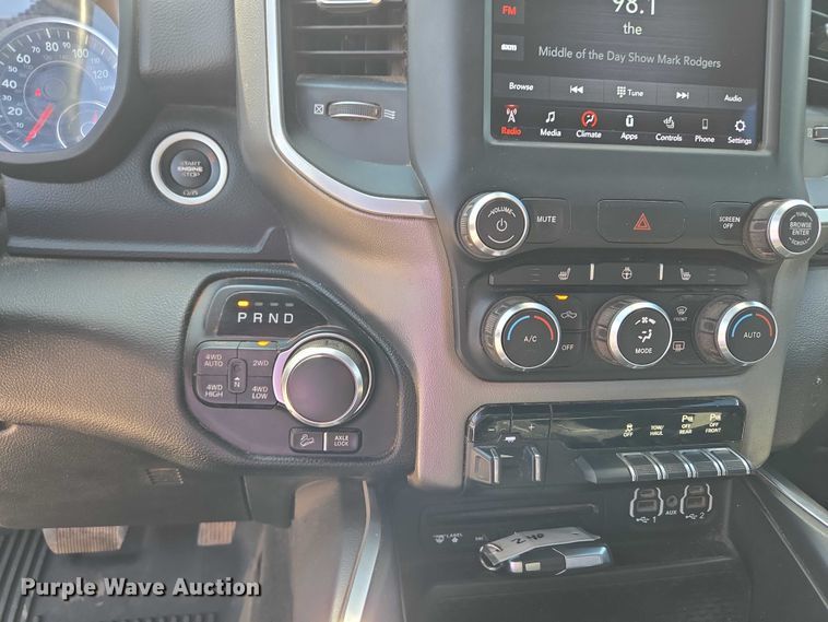 image for item EU3764 2019 RAM 1500 Crew Cab pickup truck