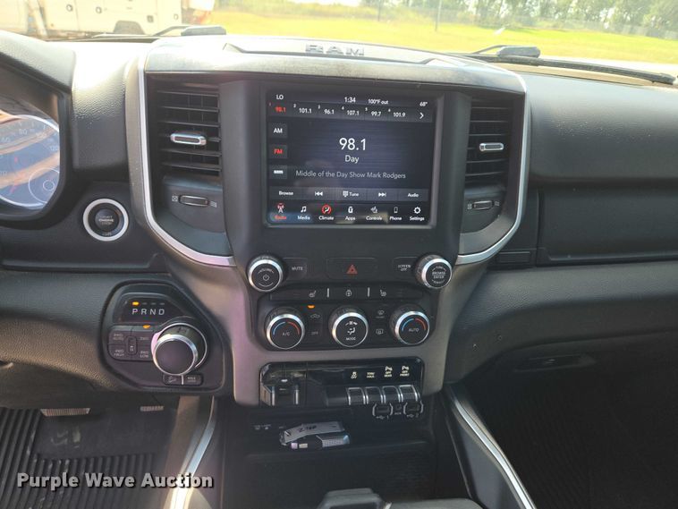 image for item EU3764 2019 RAM 1500 Crew Cab pickup truck