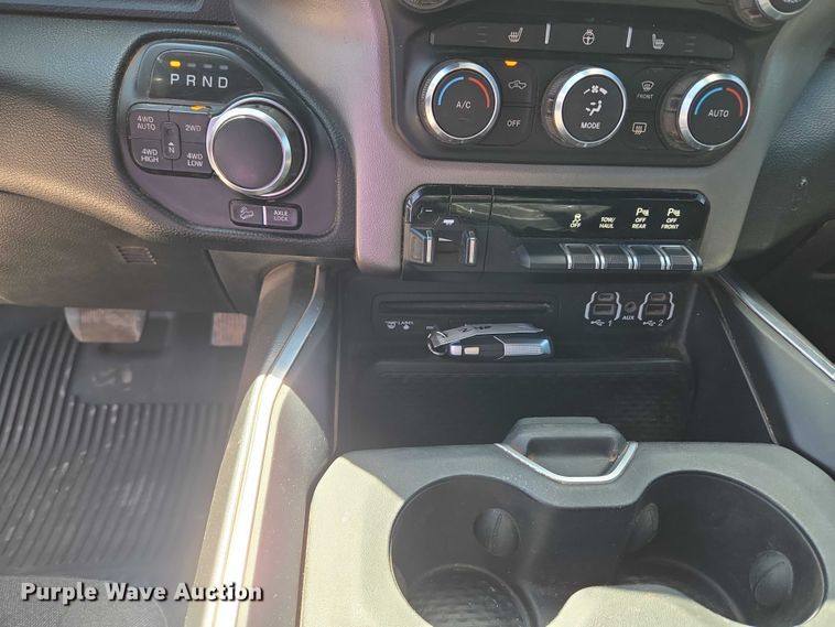 image for item EU3764 2019 RAM 1500 Crew Cab pickup truck