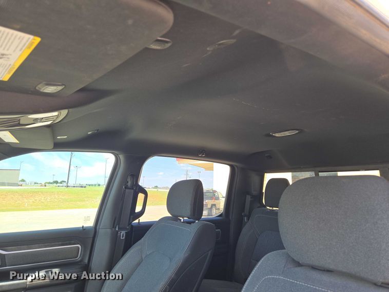 image for item EU3764 2019 RAM 1500 Crew Cab pickup truck