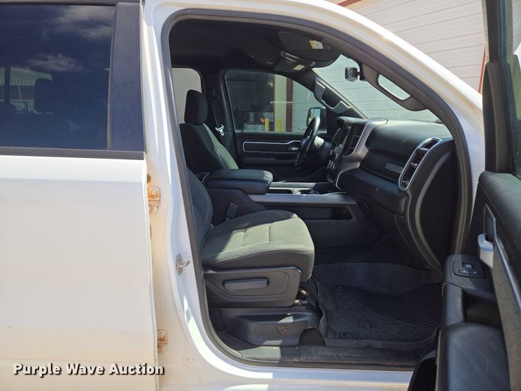 image for item EU3764 2019 RAM 1500 Crew Cab pickup truck