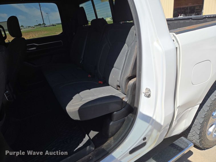 image for item EU3764 2019 RAM 1500 Crew Cab pickup truck