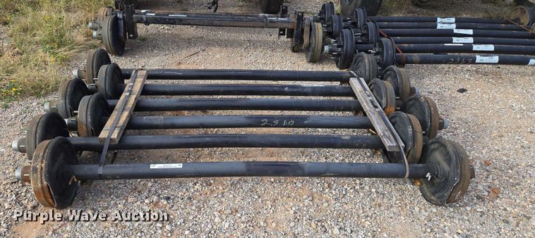 image for item EU3773 (6) trailer axles