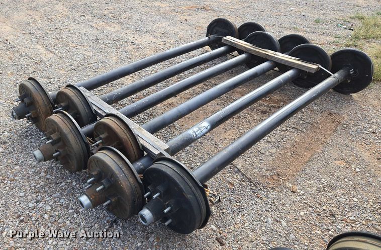 image for item EU3773 (6) trailer axles
