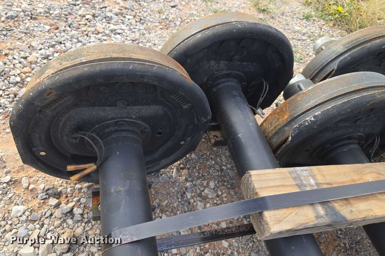 image for item EU3773 (6) trailer axles