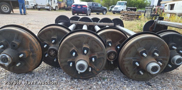 image for item EU3773 (6) trailer axles