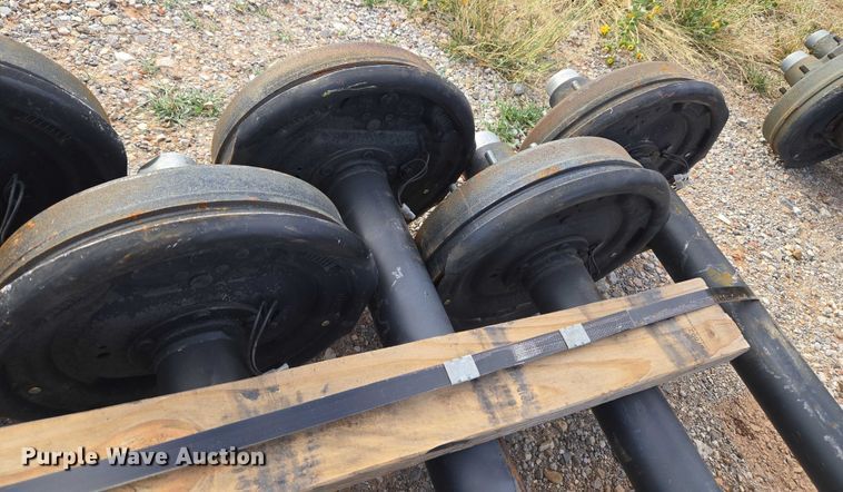 image for item EU3773 (6) trailer axles
