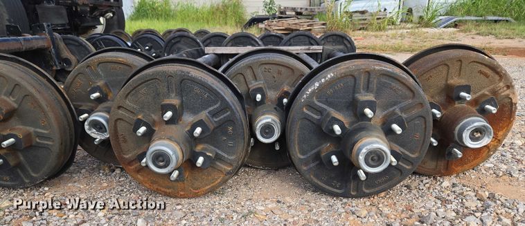 image for item EU3773 (6) trailer axles