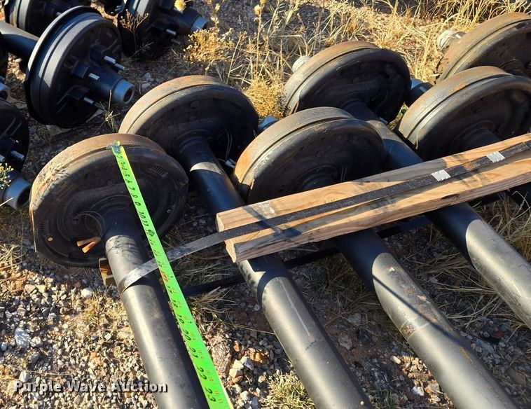 image for item EU3773 (6) trailer axles
