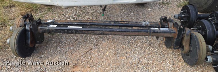image for item EU3775 (2) trailer axles