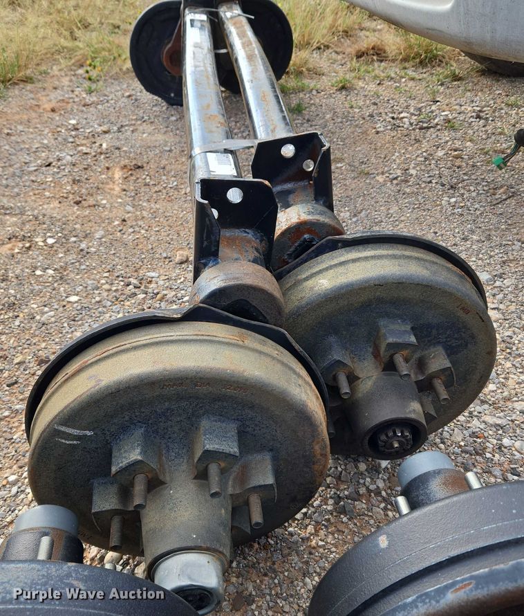 image for item EU3775 (2) trailer axles