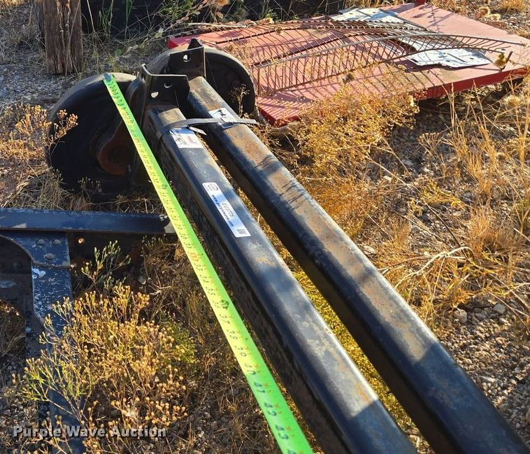 image for item EU3775 (2) trailer axles