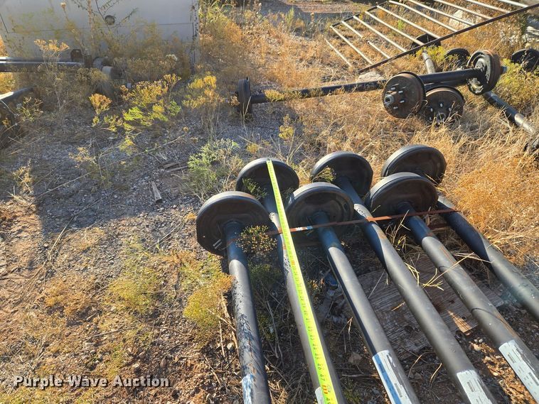 image for item EU3776 (6) trailer axles