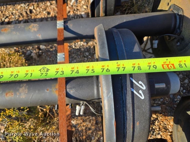 image for item EU3776 (6) trailer axles