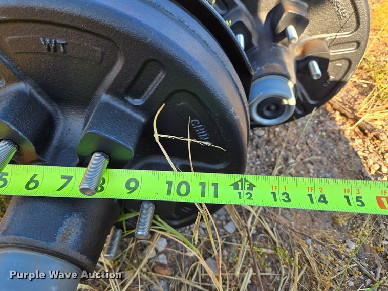 image for item EU3776 (6) trailer axles