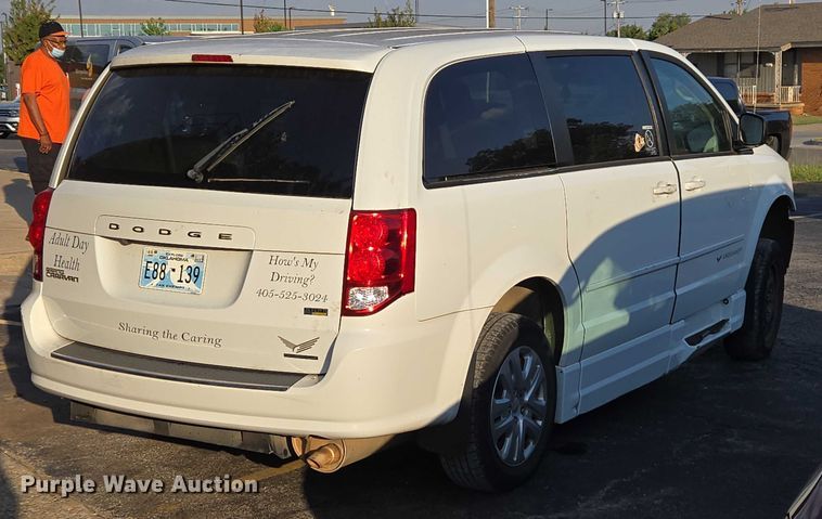 image for item EU3832 2017 Dodge Grand Caravan handicap accessible van
