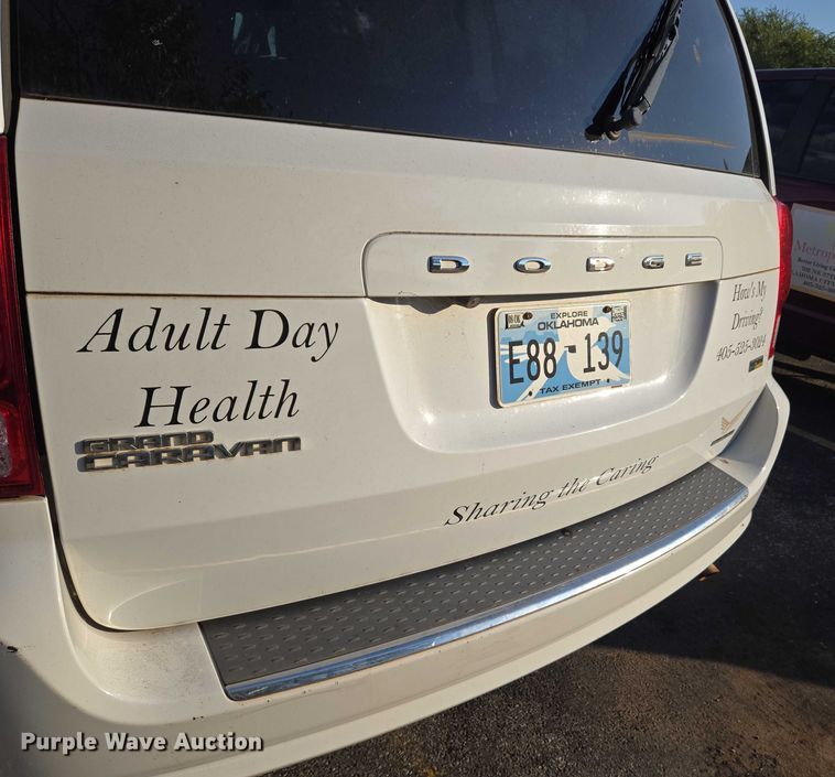 image for item EU3832 2017 Dodge Grand Caravan handicap accessible van