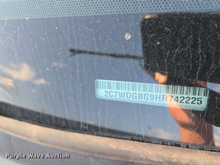 image for item EU3832 2017 Dodge Grand Caravan handicap accessible van