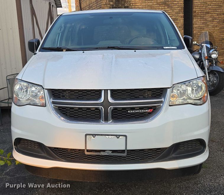 image for item EU3833 2017 Dodge Grand Caravan handicap accessible van