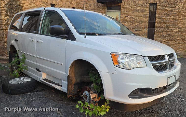 image for item EU3833 2017 Dodge Grand Caravan handicap accessible van