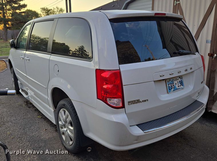image for item EU3833 2017 Dodge Grand Caravan handicap accessible van