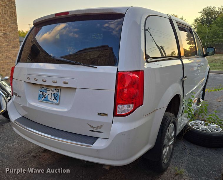 image for item EU3833 2017 Dodge Grand Caravan handicap accessible van