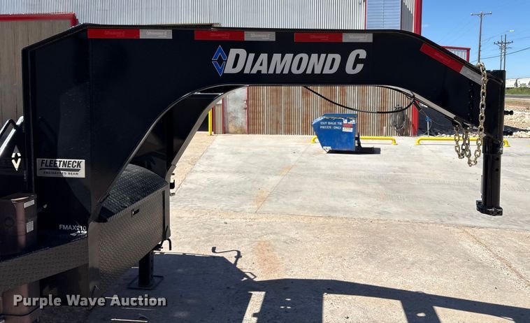 image for item EU4670 2023 Diamond C equipment trailer