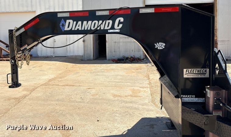 image for item EU4670 2023 Diamond C equipment trailer
