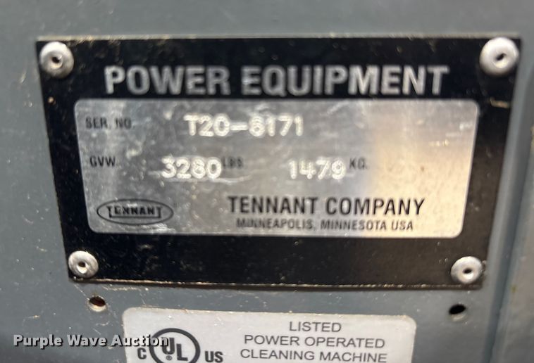 image for item EU4671 Tennant T20 floor scrubber