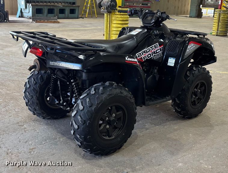 image for item EU4672 2023 Kawasaki Brute Force 750 ATV
