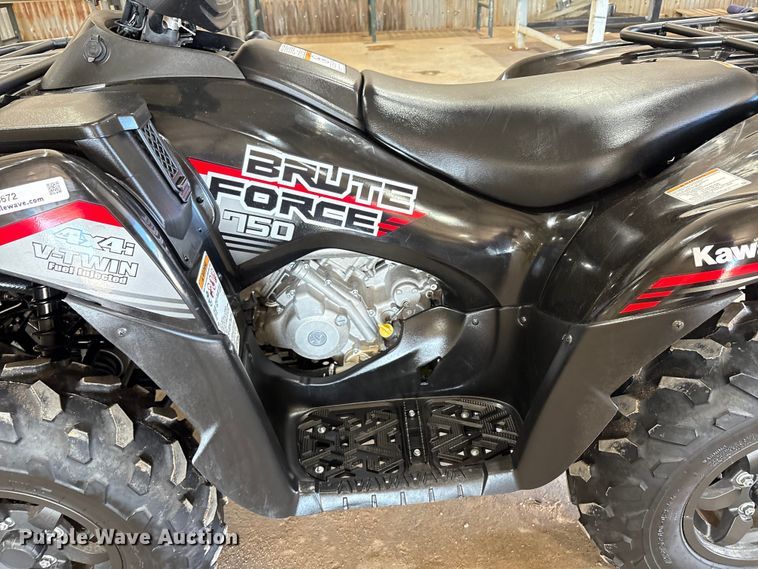 image for item EU4672 2023 Kawasaki Brute Force 750 ATV