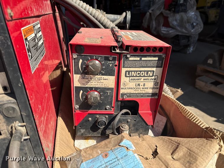 image for item EU5004 Lincoln Electric Idealarc DC-600 welder