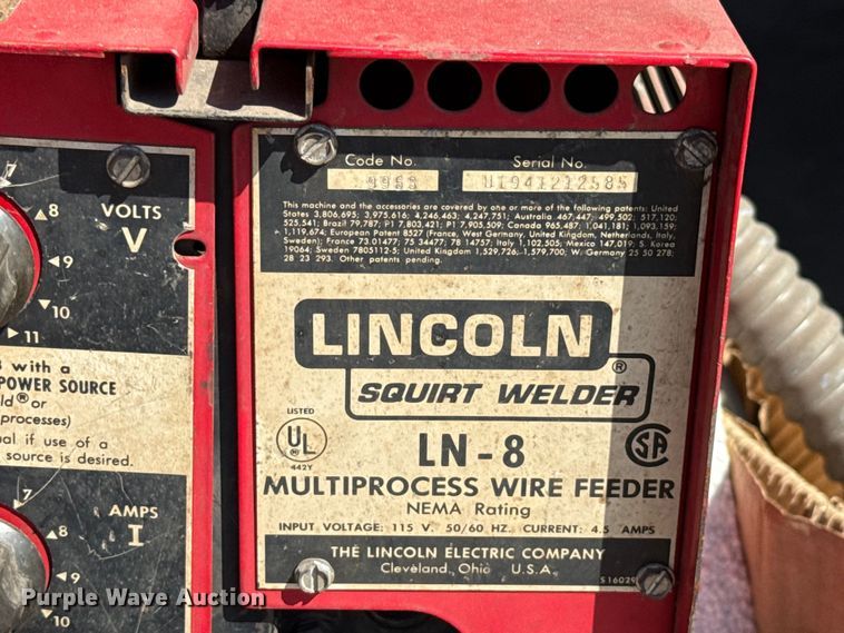 image for item EU5004 Lincoln Electric Idealarc DC-600 welder