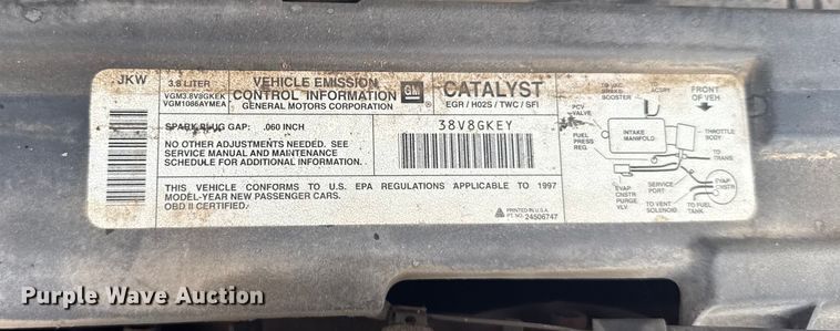 image for item EU6003 1997 Buick LeSabre 