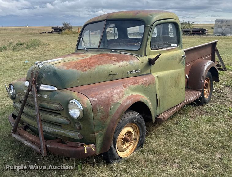 image for item EU6010 1950 Dodge B pickup truck