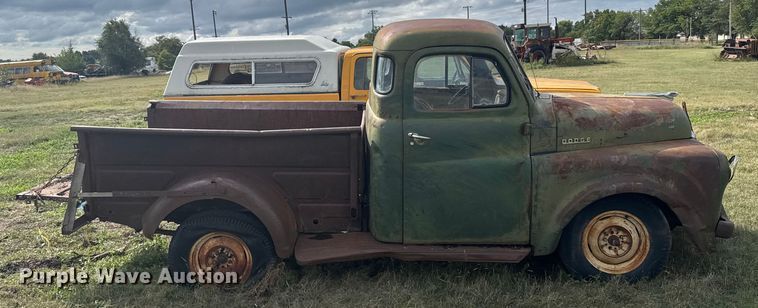 image for item EU6010 1950 Dodge B pickup truck