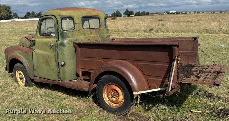 image for item EU6010 1950 Dodge B pickup truck