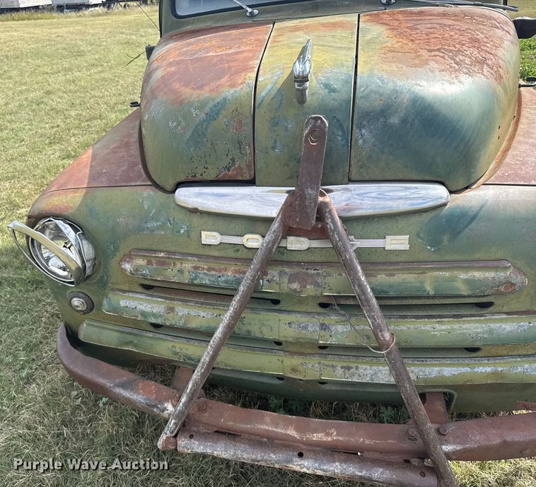 image for item EU6010 1950 Dodge B pickup truck