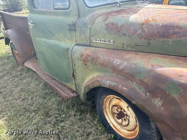 image for item EU6010 1950 Dodge B pickup truck