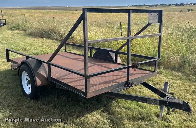 image for item EU6017 2000 Neal tilt deck utility trailer