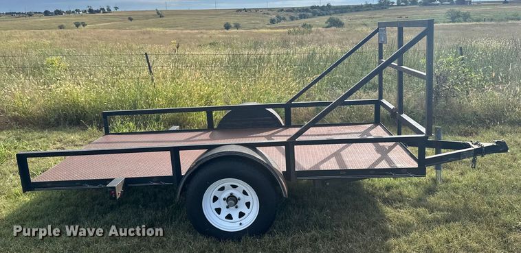 image for item EU6017 2000 Neal tilt deck utility trailer