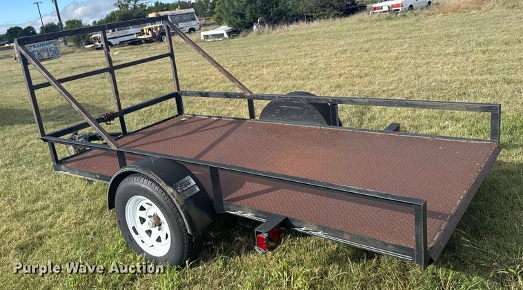 image for item EU6017 2000 Neal tilt deck utility trailer