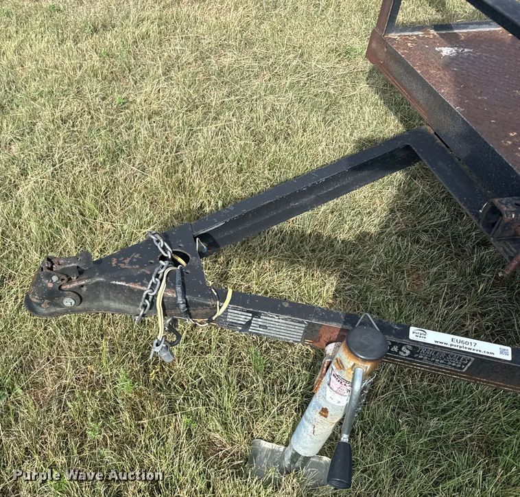 image for item EU6017 2000 Neal tilt deck utility trailer