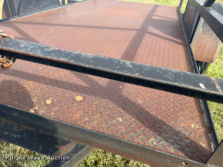 image for item EU6017 2000 Neal tilt deck utility trailer