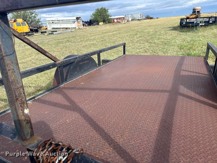 image for item EU6017 2000 Neal tilt deck utility trailer