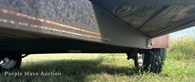 image for item EU6017 2000 Neal tilt deck utility trailer