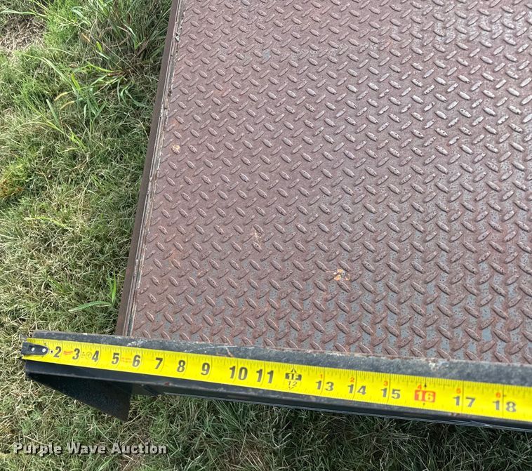 image for item EU6017 2000 Neal tilt deck utility trailer