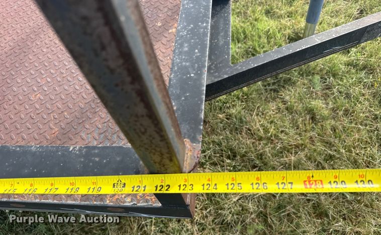 image for item EU6017 2000 Neal tilt deck utility trailer